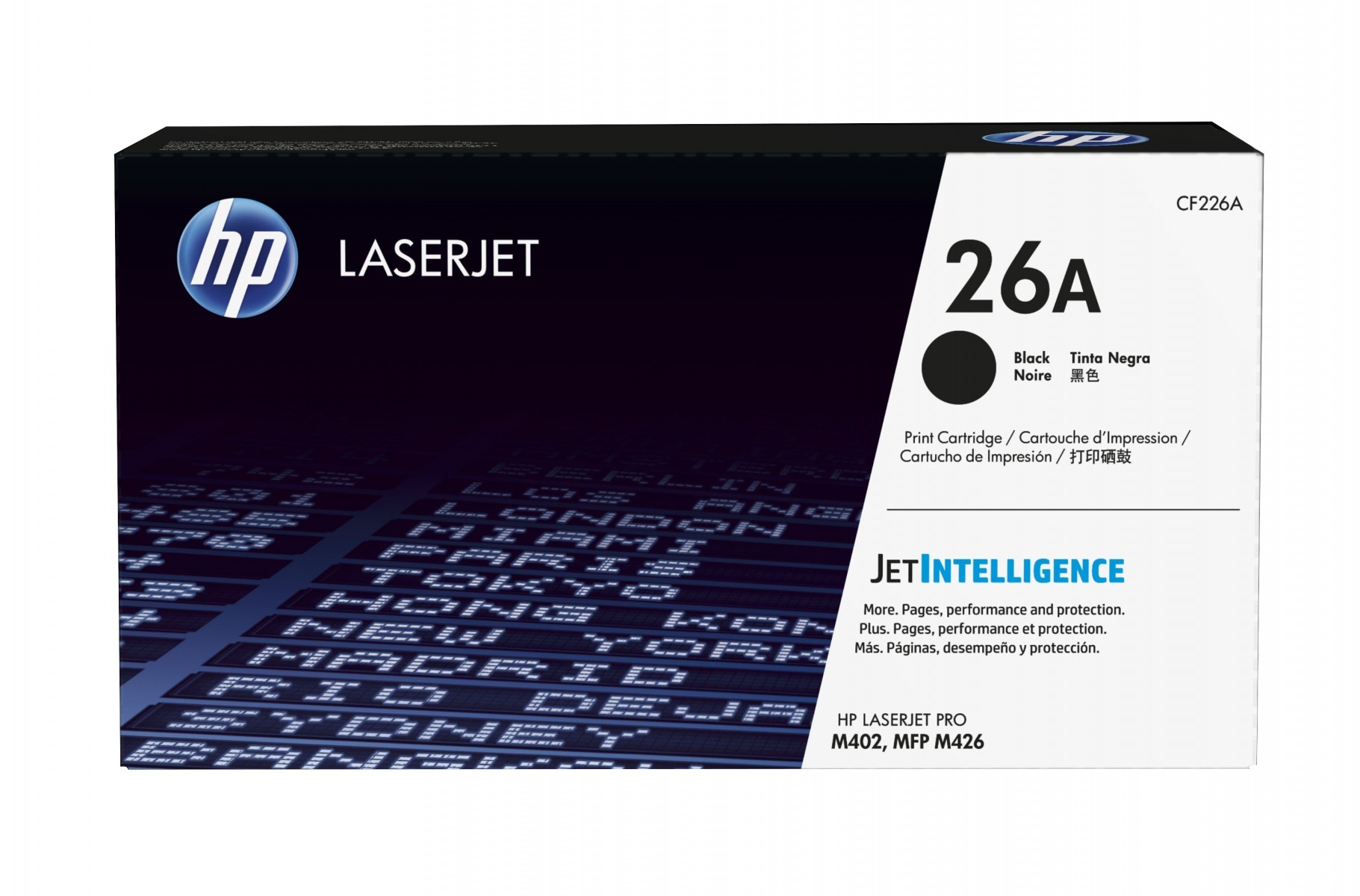 TONER HP CF226A - HP 26A - 3 100 Pages - Noir