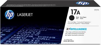 TONER HP CF217A - HP 17A - 1 600 Pages - Noir