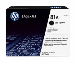 TONER HP CF281A - HP 81A - 10 500 Pages - Noir