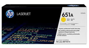 TONER HP CE342A - HP 651A YELLOW - 16 000 Pages - Jaune
