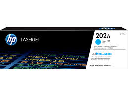 TONER HP CF501A - HP 202A CYAN - 1 300 Pages - Bleu