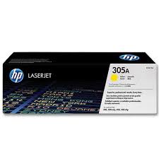 TONER HP CE412A - HP 305A YELLOW - 2 600 Pages - Jaune