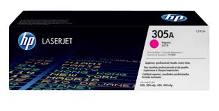 TONER HP CE413A - HP 305A MAGENTA - 2 600 Pages - Rouge