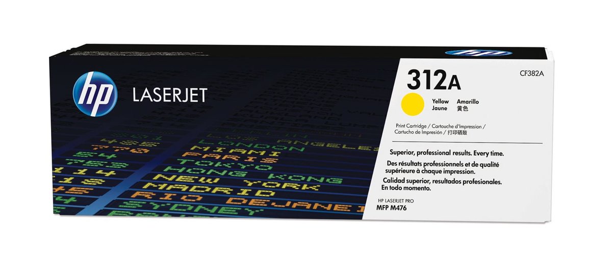 TONER HP CF382A - HP 312A YELLOW - 2 700 Pages - Jaune