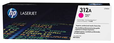 TONER HP CF383A - HP 312A MAGENTA - 2 700 Pages - Rouge