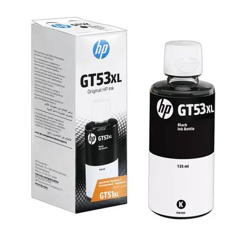 BOUTEIILE D'ENCRE NOIRE HP GT53 XL -135ML