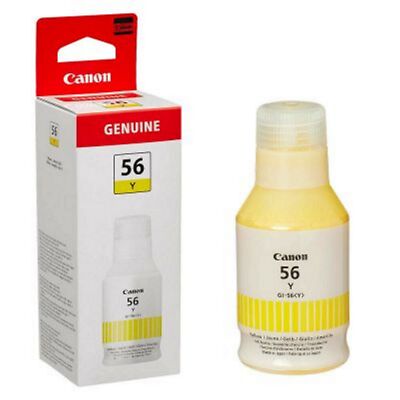 BOUTEILLE D'ENCRE CANON GI-56 YELLOW
