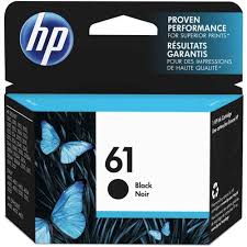 CARTOUCHE D'ENCRE HP 61 BLACK - 190 Pages - Noir