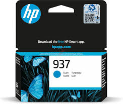 CARTOUCHE D'ENCRE HP 937 CYAN - 800 Pages - Bleu