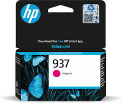 CARTOUCHE D'ENCRE HP 937 MAGENTA - 800 Pages - Rouge