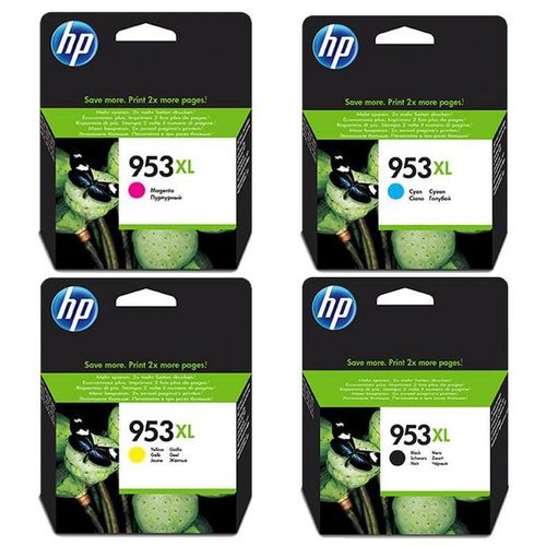 CARTOUCHE D'ENCRE HP 953XL - PACK DE 4 CARTOUCHES (BLACK-CYAN-YELLOW-MAGENTA)