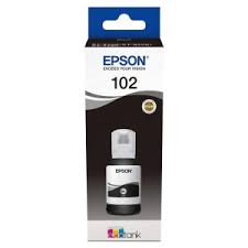 BOUTEILLE D'ENCRE EPSON 102 NOIR - 7 500 Pages