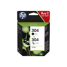 CARTOUCHE D'ENCRE HP 304 NOIR ET COULEUR